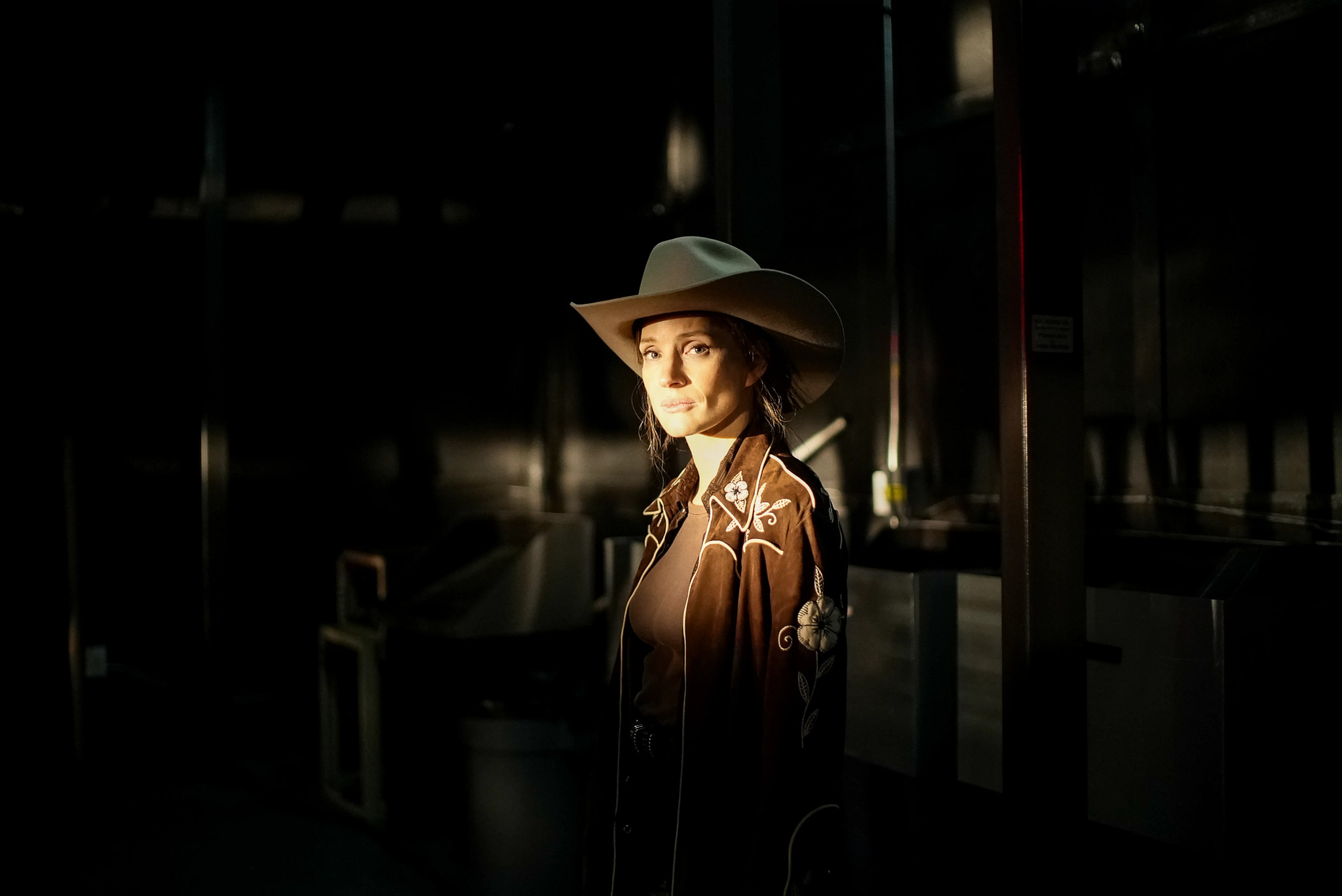 Jessica Chastain in a scene from Heartland