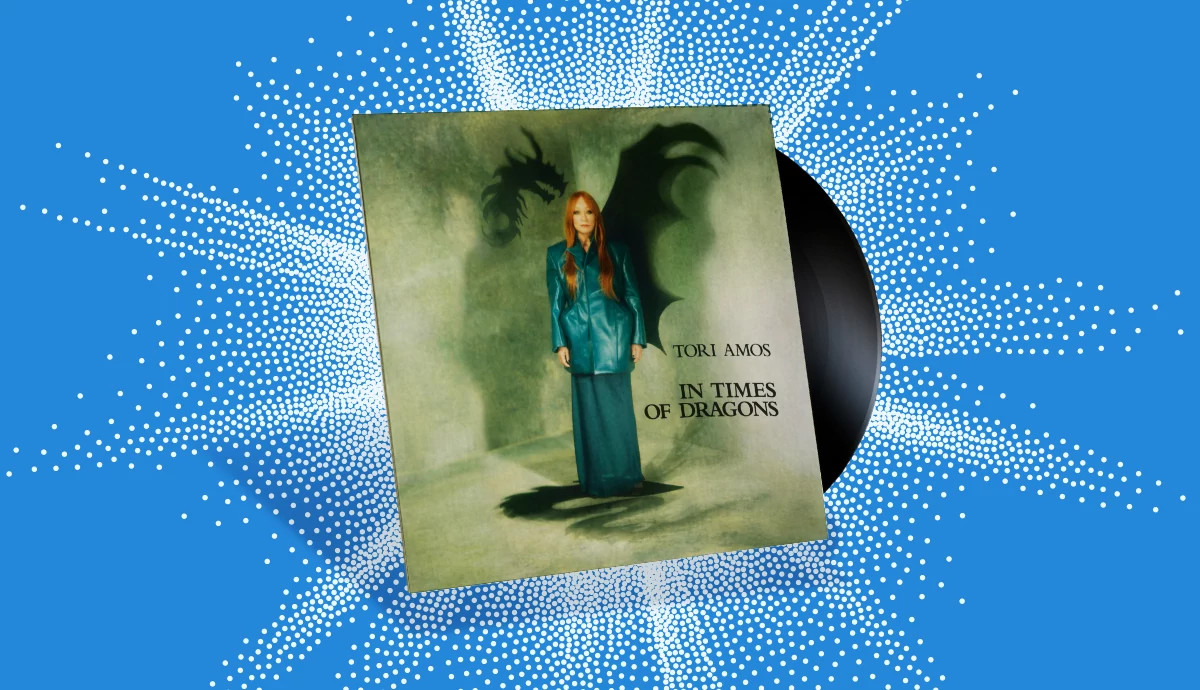 the cover of the album in times of dragons by tori amos