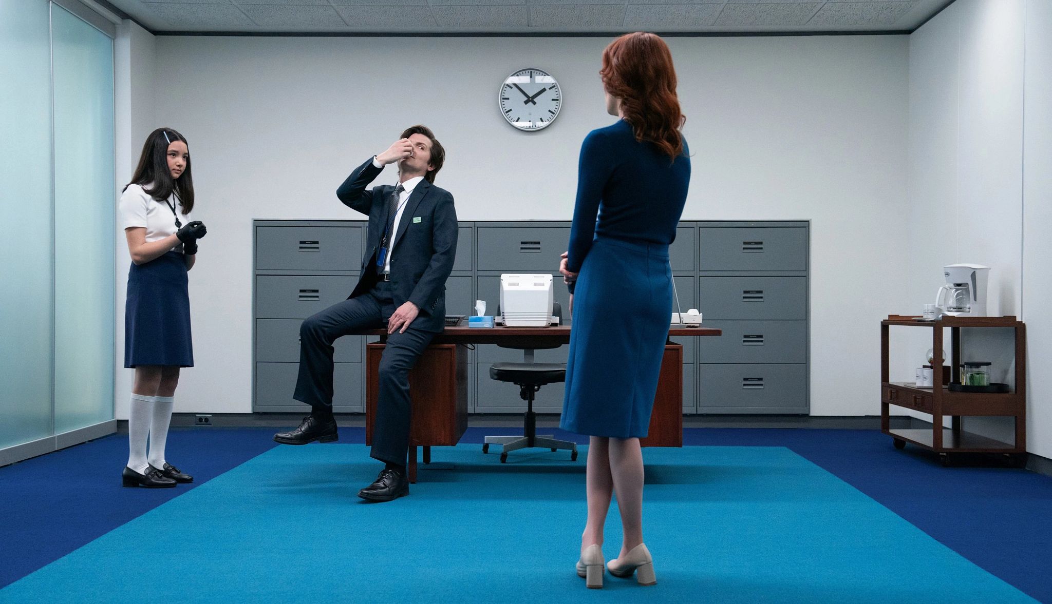 The Best TV Shows of 2025 (So Far) a scene from 'Severance'