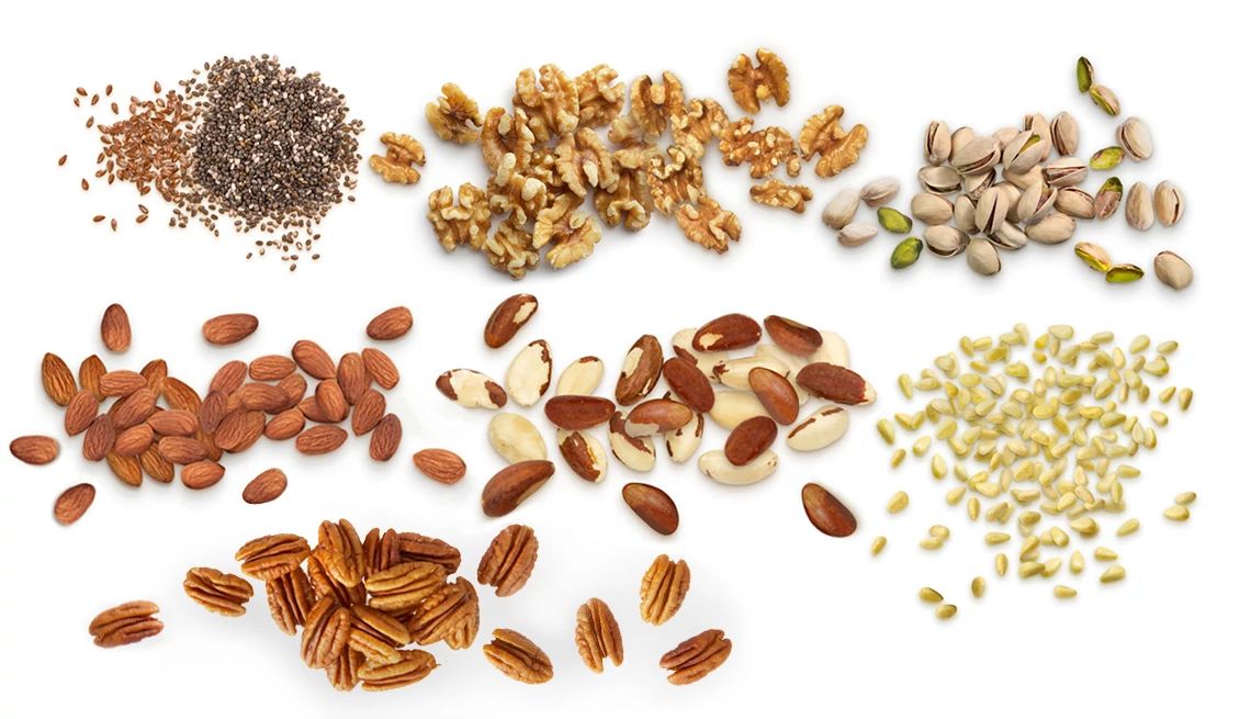 Nuts and Seeds For Brain Health healthy nuts and seeds