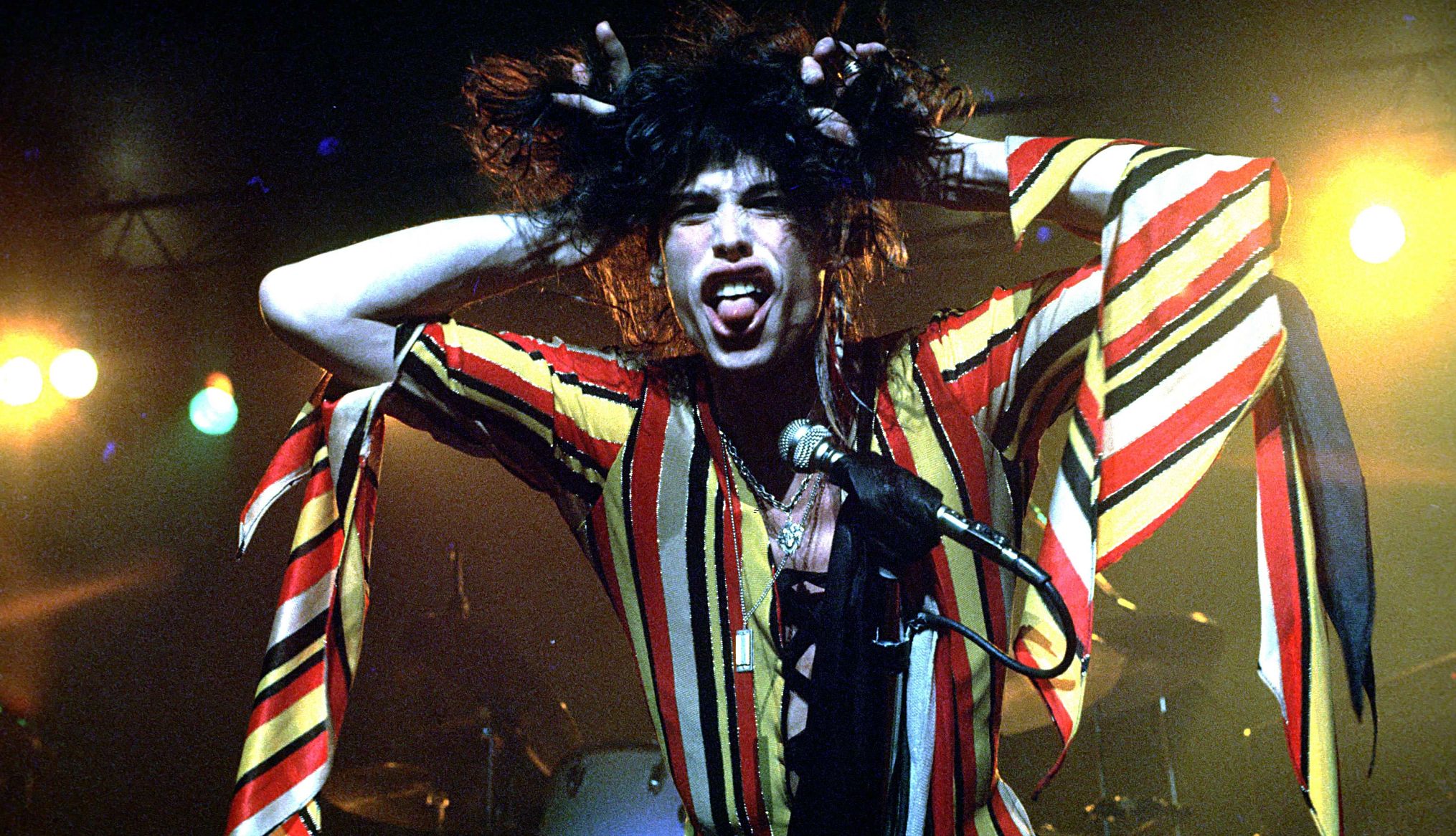 Steven Tyler Steven Tyler performing live onstage with Aerosmith