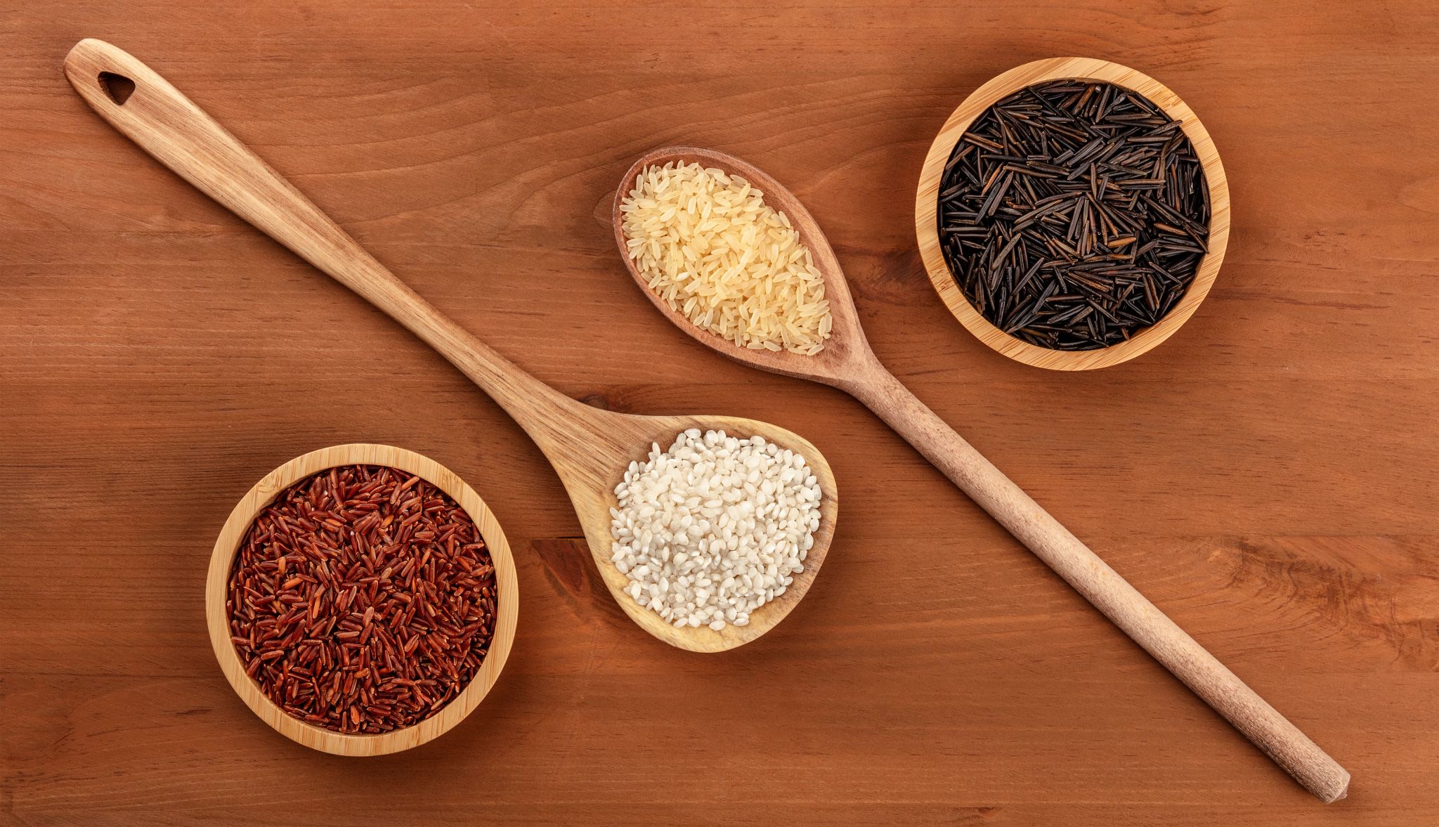 Healthy Rice different types of rice