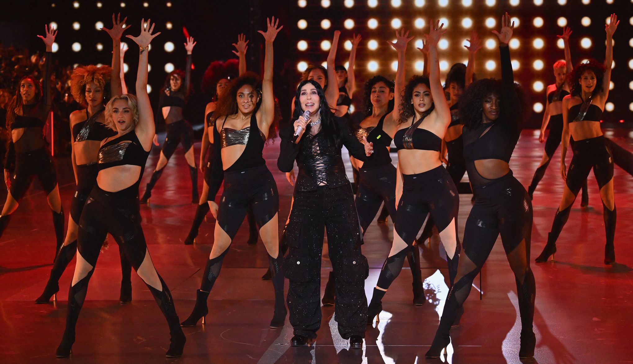 Cher cher performs at the victoria's secret fashion show