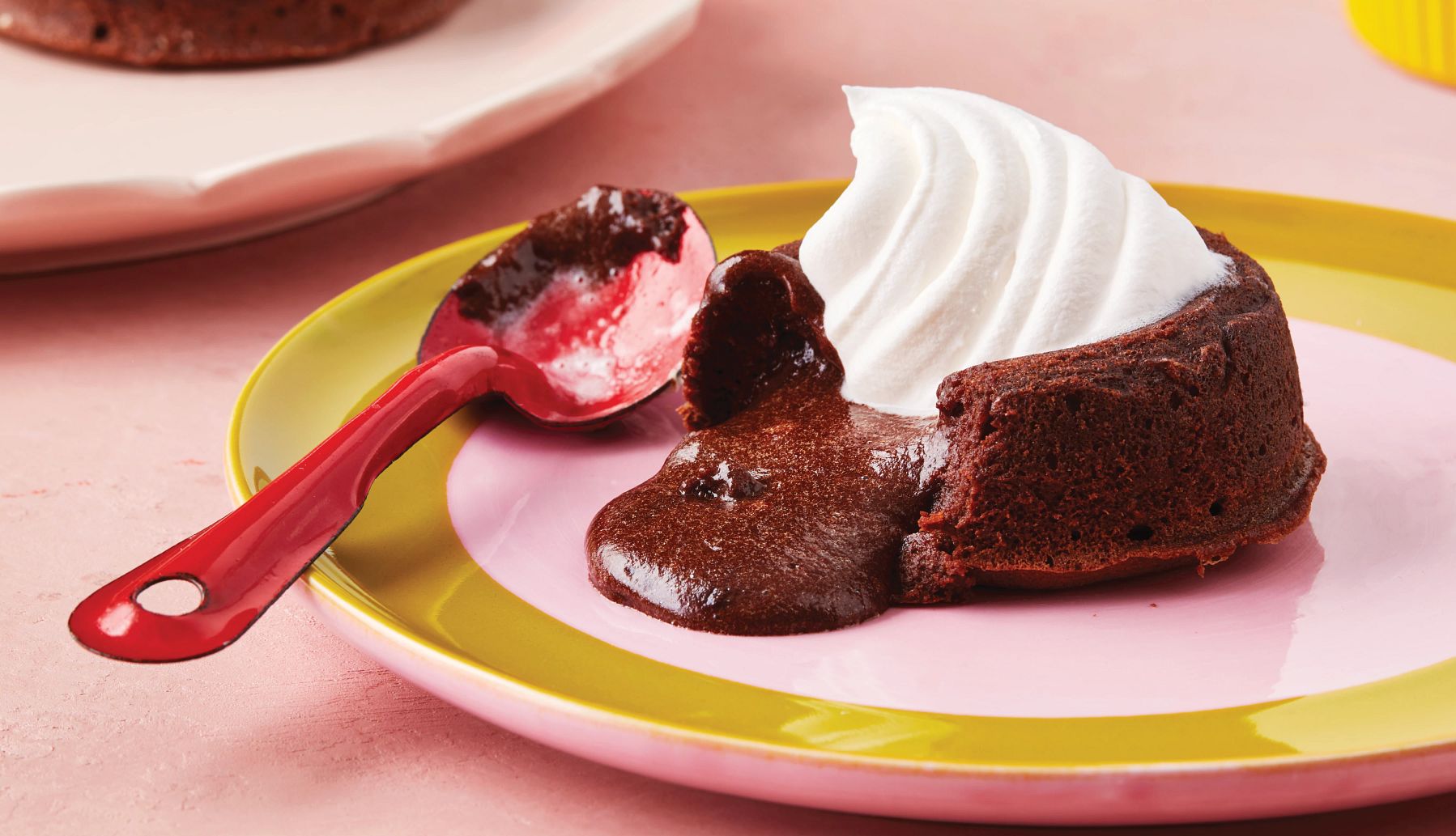 Late Summer Tastes Delicious A photo shows Hot Lava Fudge Cakes