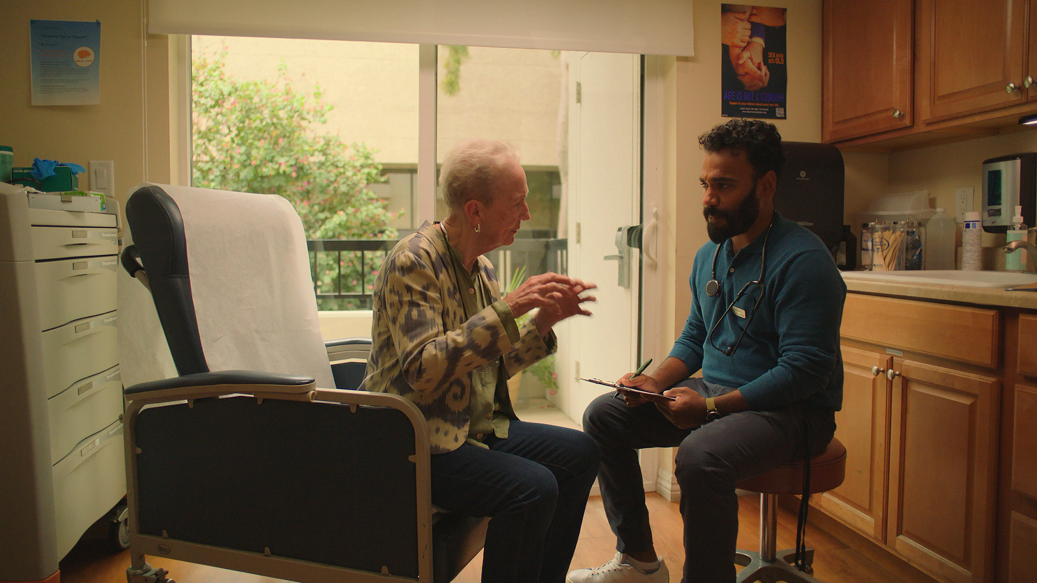 Kathleen Chalfant and Andy McQueen