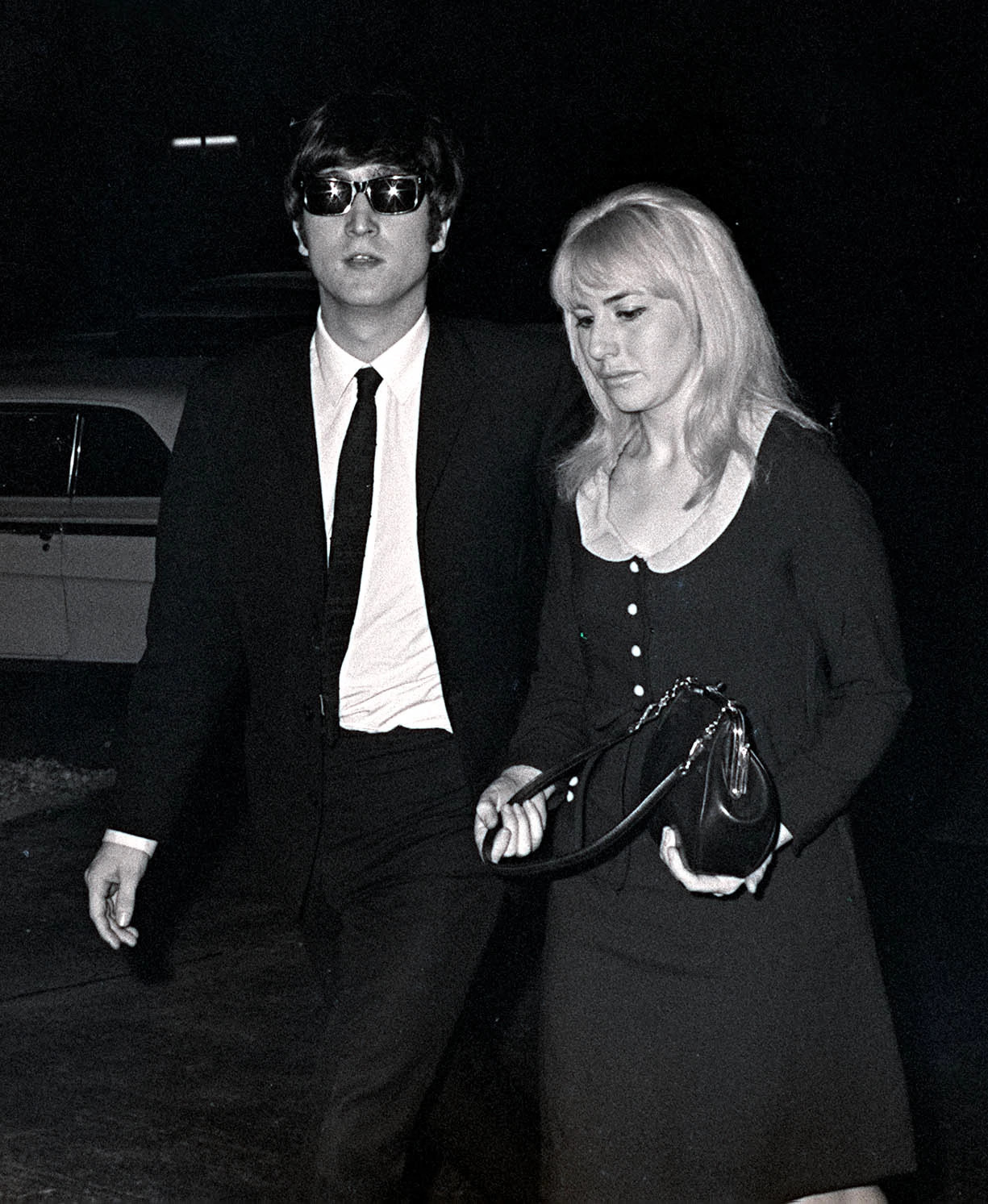 John and Cynthia Lennon in Miami in 1964