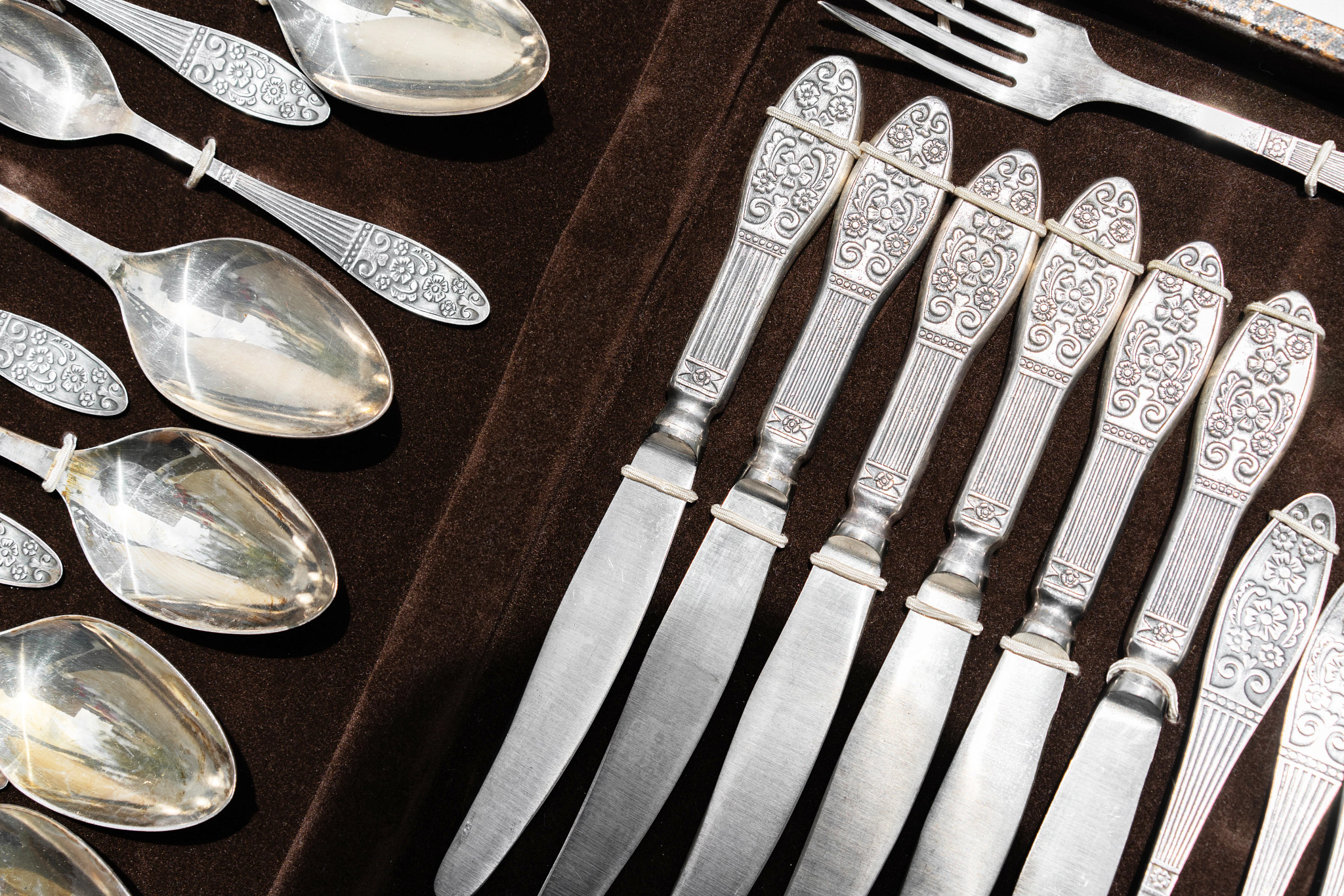 vintage silverware