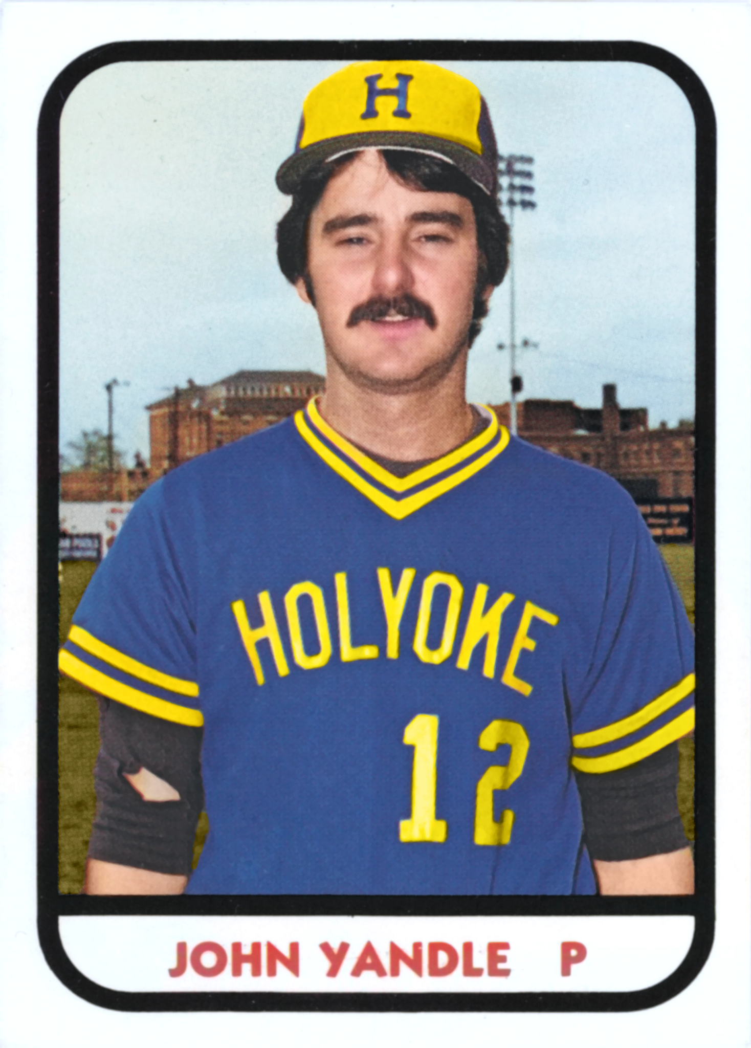 Pitching to Major Leaguers at 70 A photo illustration shows John Yandle during his minor league playing days