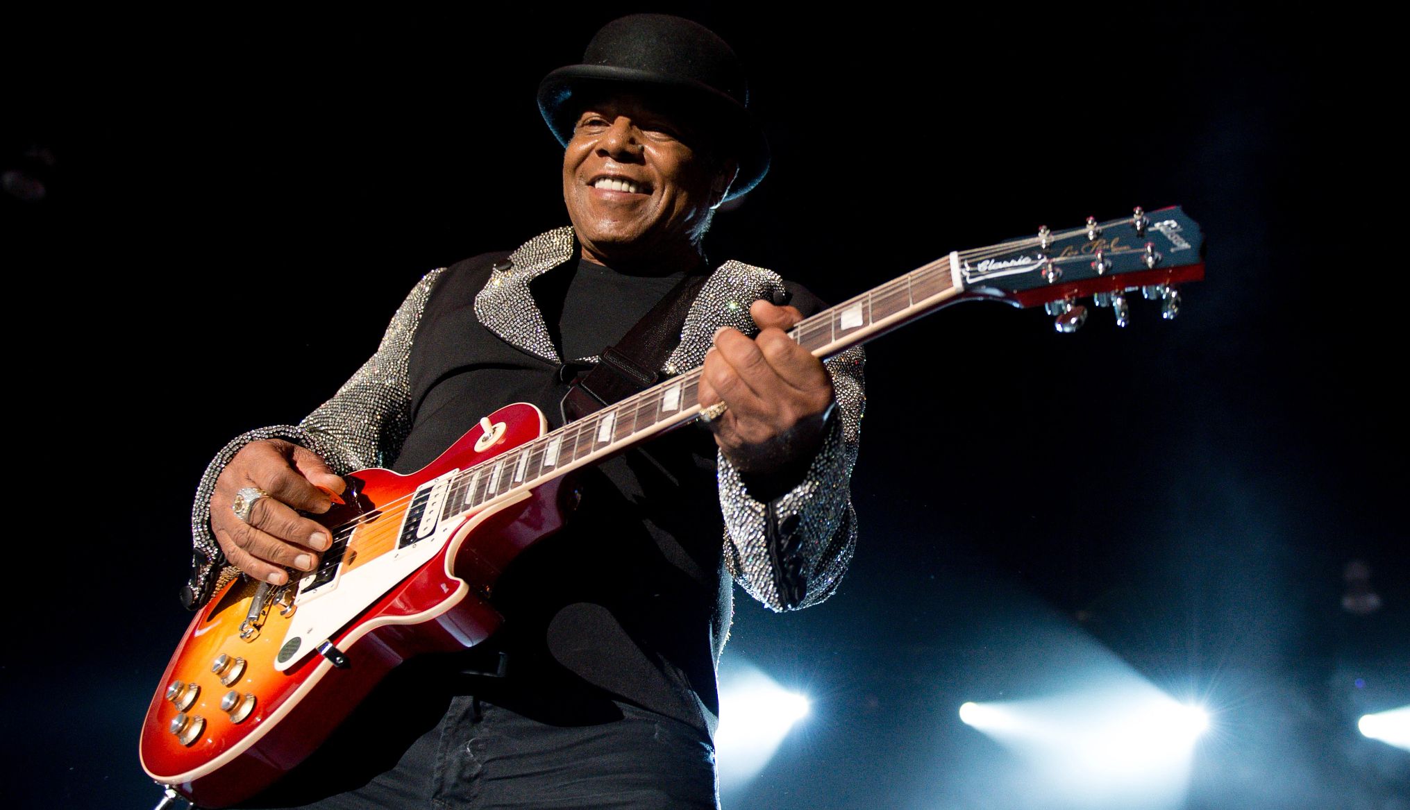 Tito Jackson Tito Jackson of the Jacksons performs on stage at Wolf Creek Amphitheater on September 7, 2019 in Atlanta