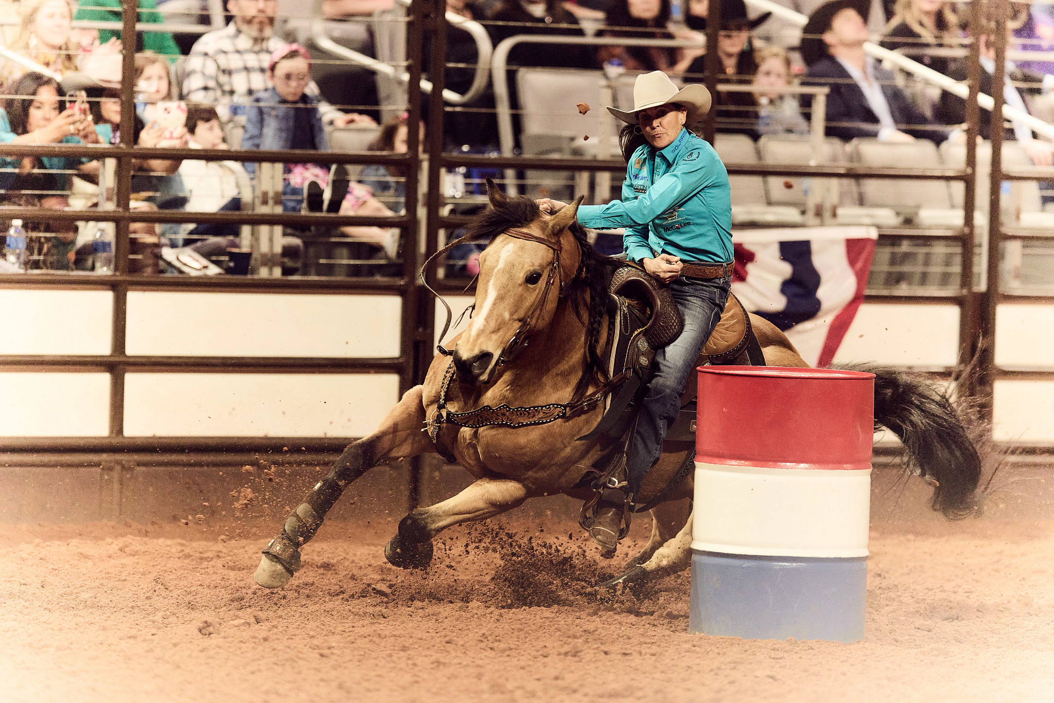 a photo shows Lisa Lockhart at the Fort Worth Stock Show and Rodeo in February 2026