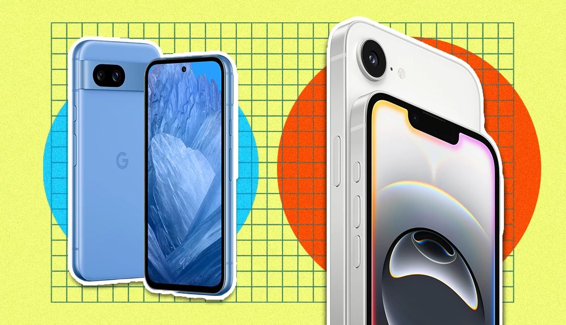 Cheap Smartphone an iphone and an android phone