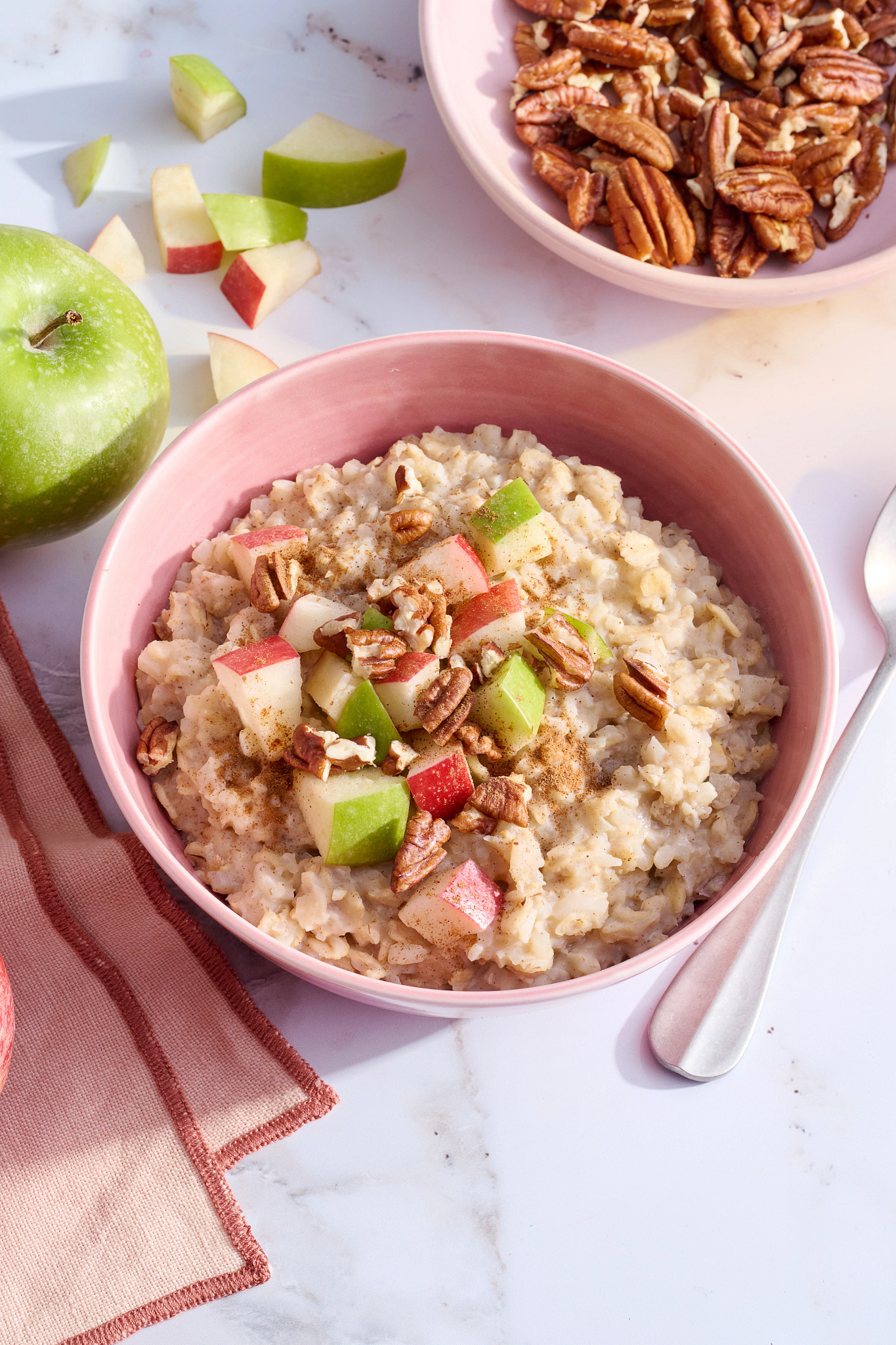 a photo shows lora mclaughlin peterson’s make-ahead fill-you-up oatmeal
