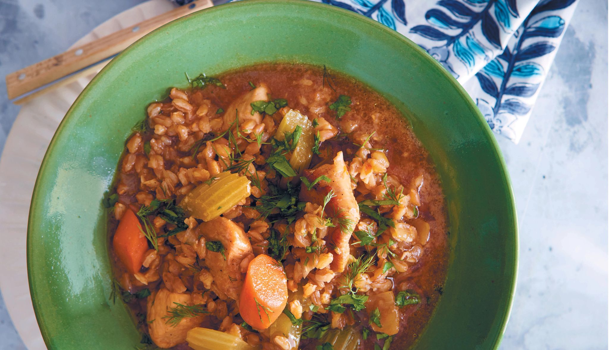 Chicken and Barley Soup Recipe chicken and barley soup