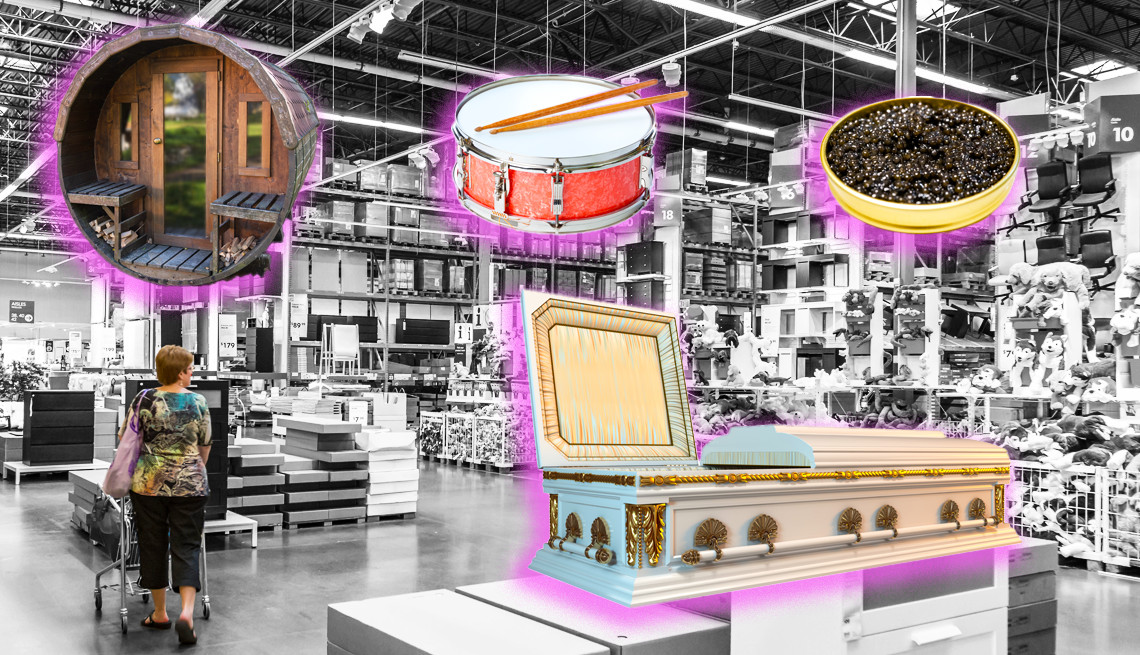 an inside look at a warehouse store full of items