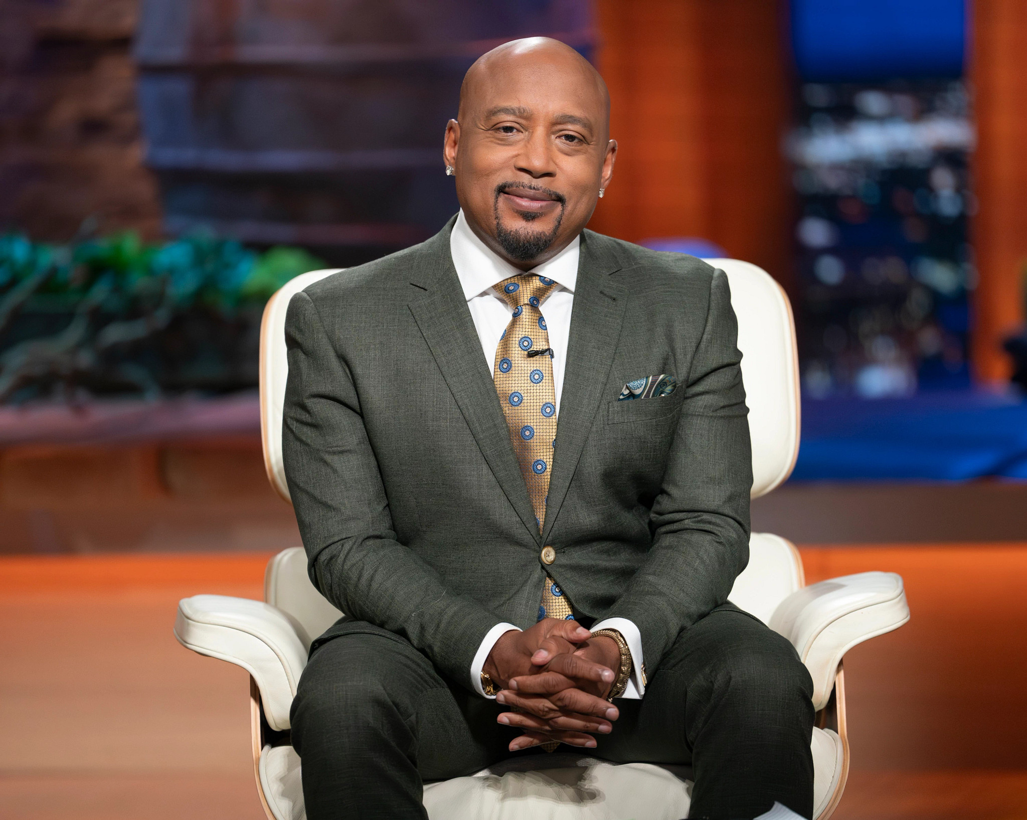 A photo shows Daymond John