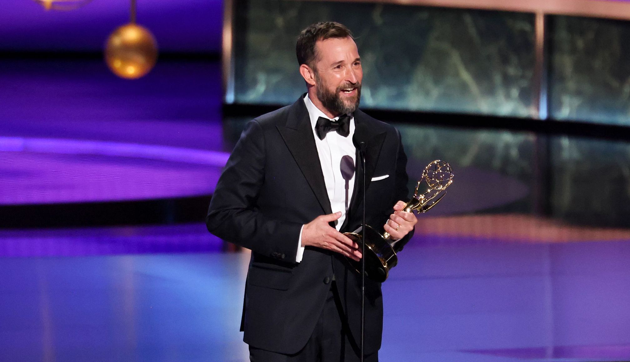 Noah Wyle Wins His First Emmy Award noah wyle holding an emmy award