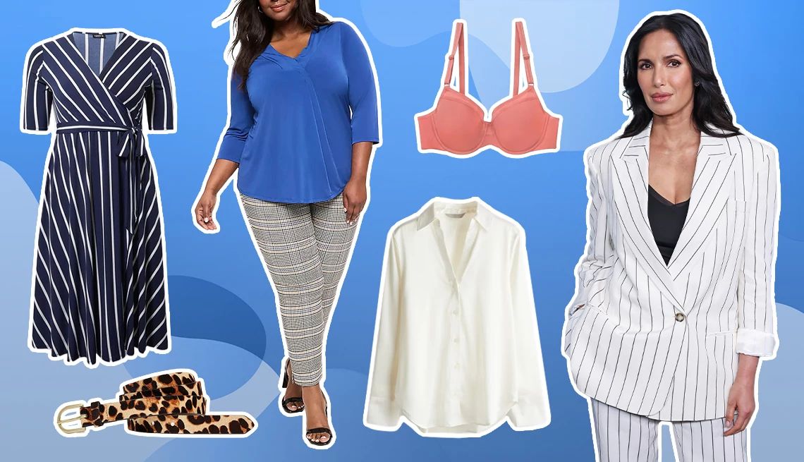How to Dress to Flatter a Big Bust models and different products