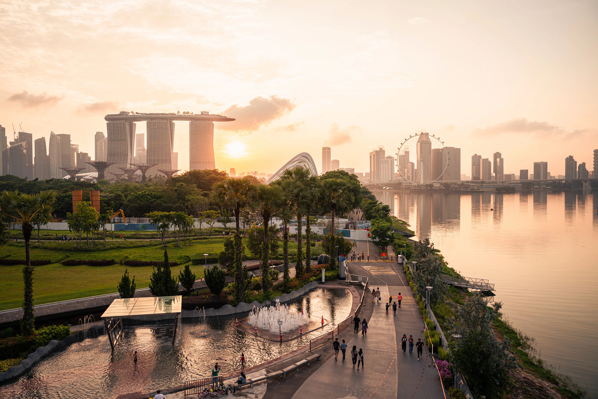 Marina Bay in Singapore