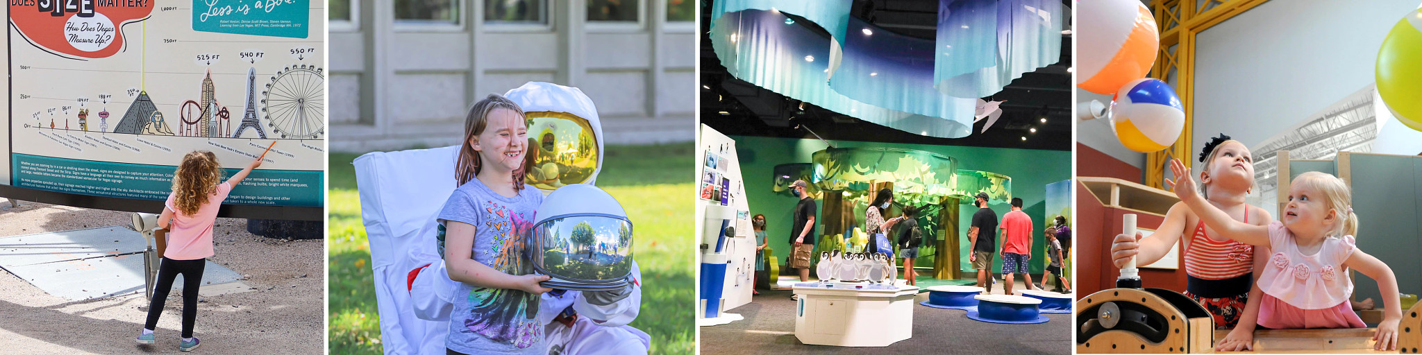 the Neon Museum, McAuliffe-Shepard Discovery Center, Liberty Science Center and Explora Science Center & Children’s Museum 
