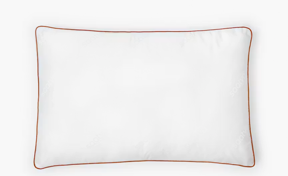 The Saatva Latex Pillow on a white background