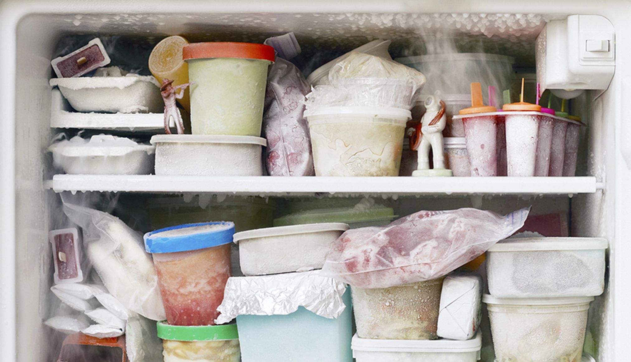 How to organize your fridge and freezer a freezer packed with food