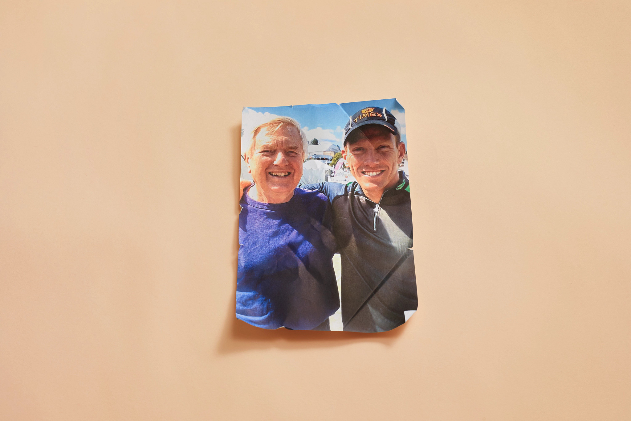 jamie metzl and father at lake placid