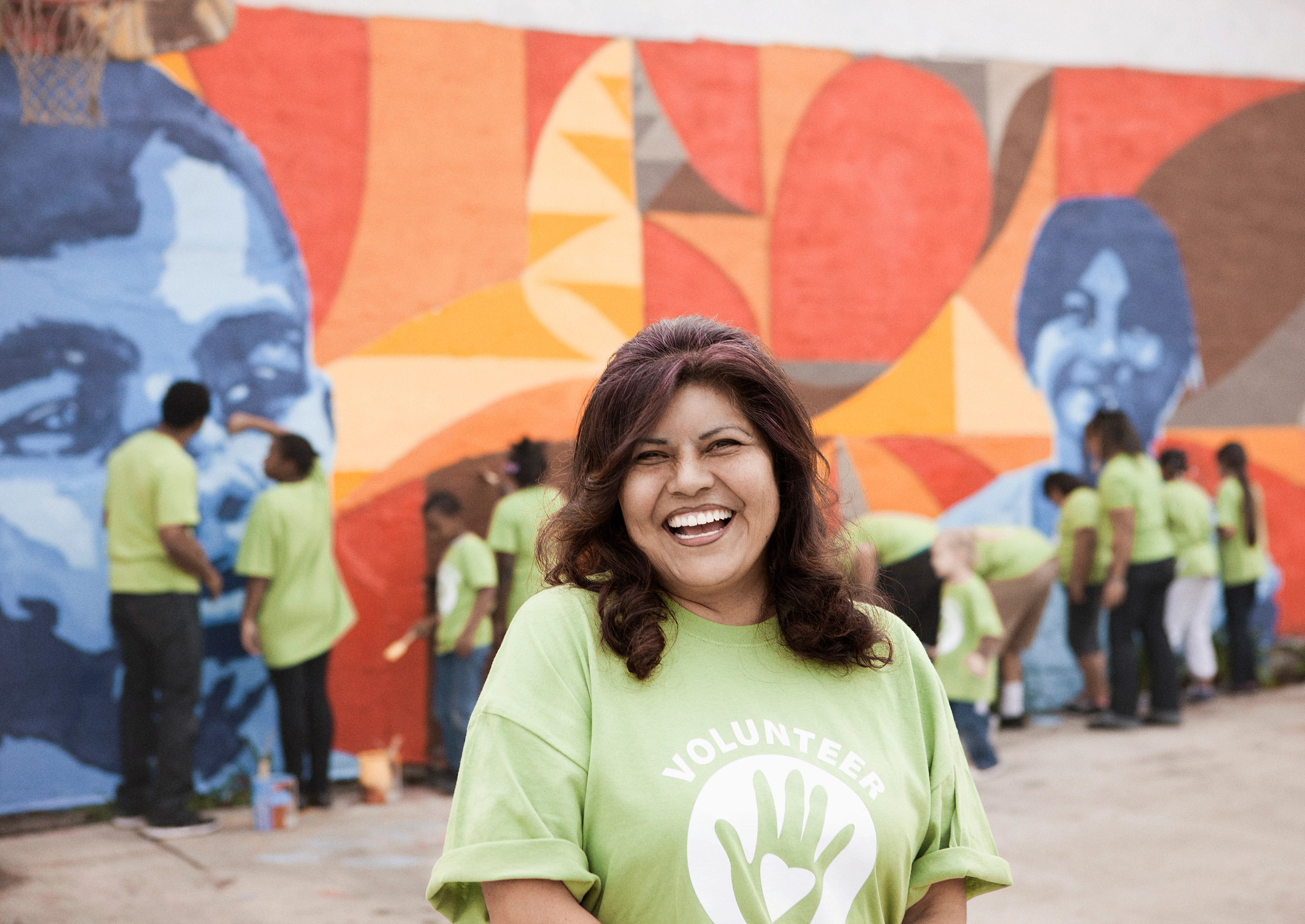 a volunteer