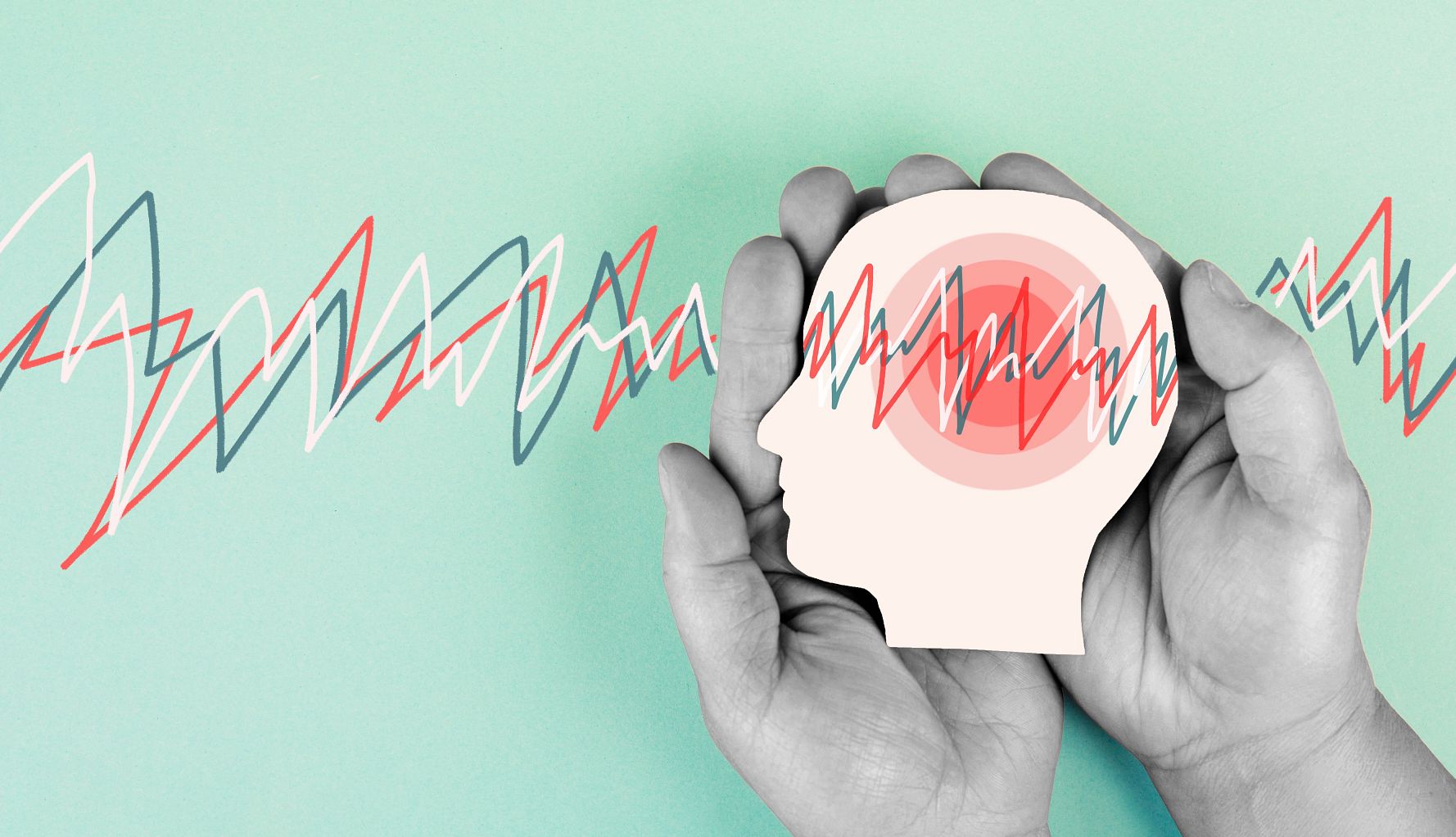 Parkinson's Dementia brain being held in hand