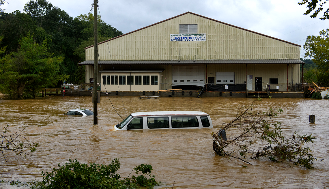 Heavy rains from Hurricane Helene caused record flooding Heavy rains from Hurricane Helene caused record flooding