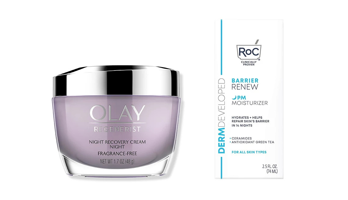 different cosmetic products