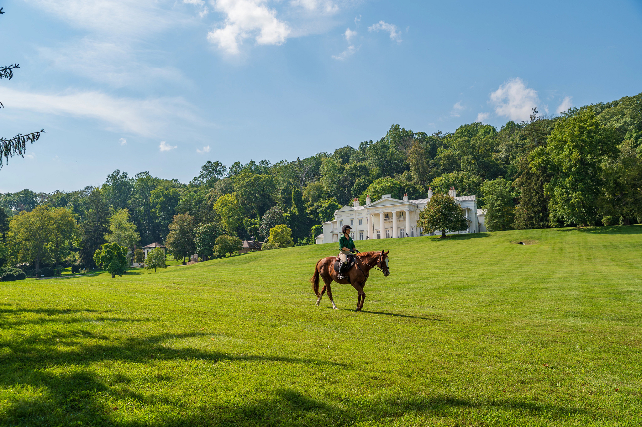 The Morven Park Equestrian Center in Leesburg, Virginia. (Courtesy Neal Alfano Photography)