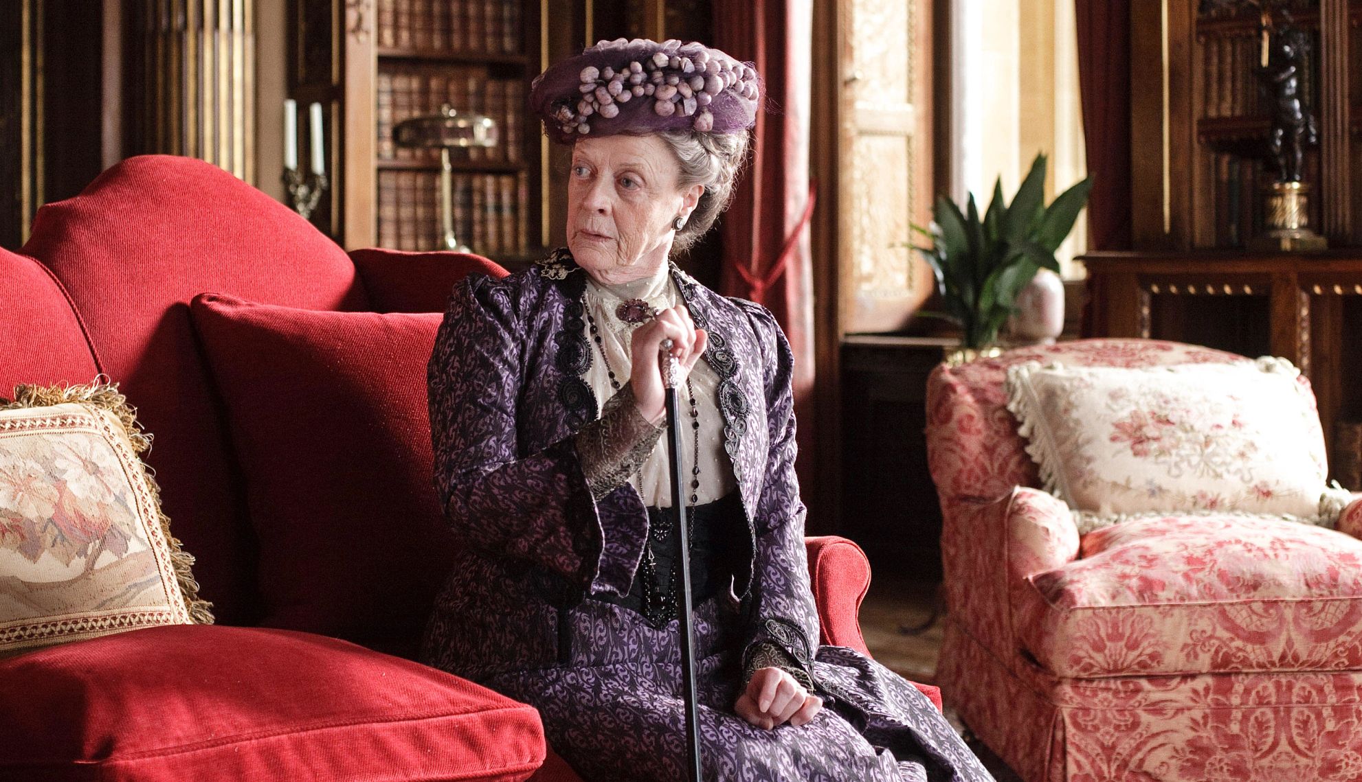Maggie Smith in Downton Abbey Maggie Smith stars as Violet Crawley in the television series Downton Abbey