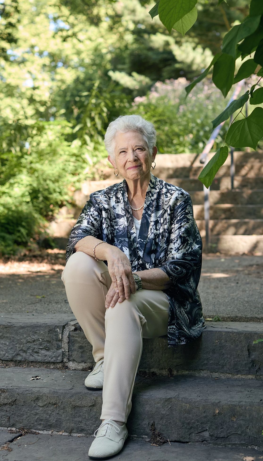 Rosanne Leipzig, M.D. is 73 Rosanne Leipzig, M.D., in Central Park