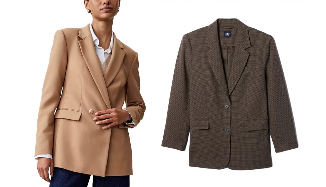 Best Blazers for Women Over 50 different blazers