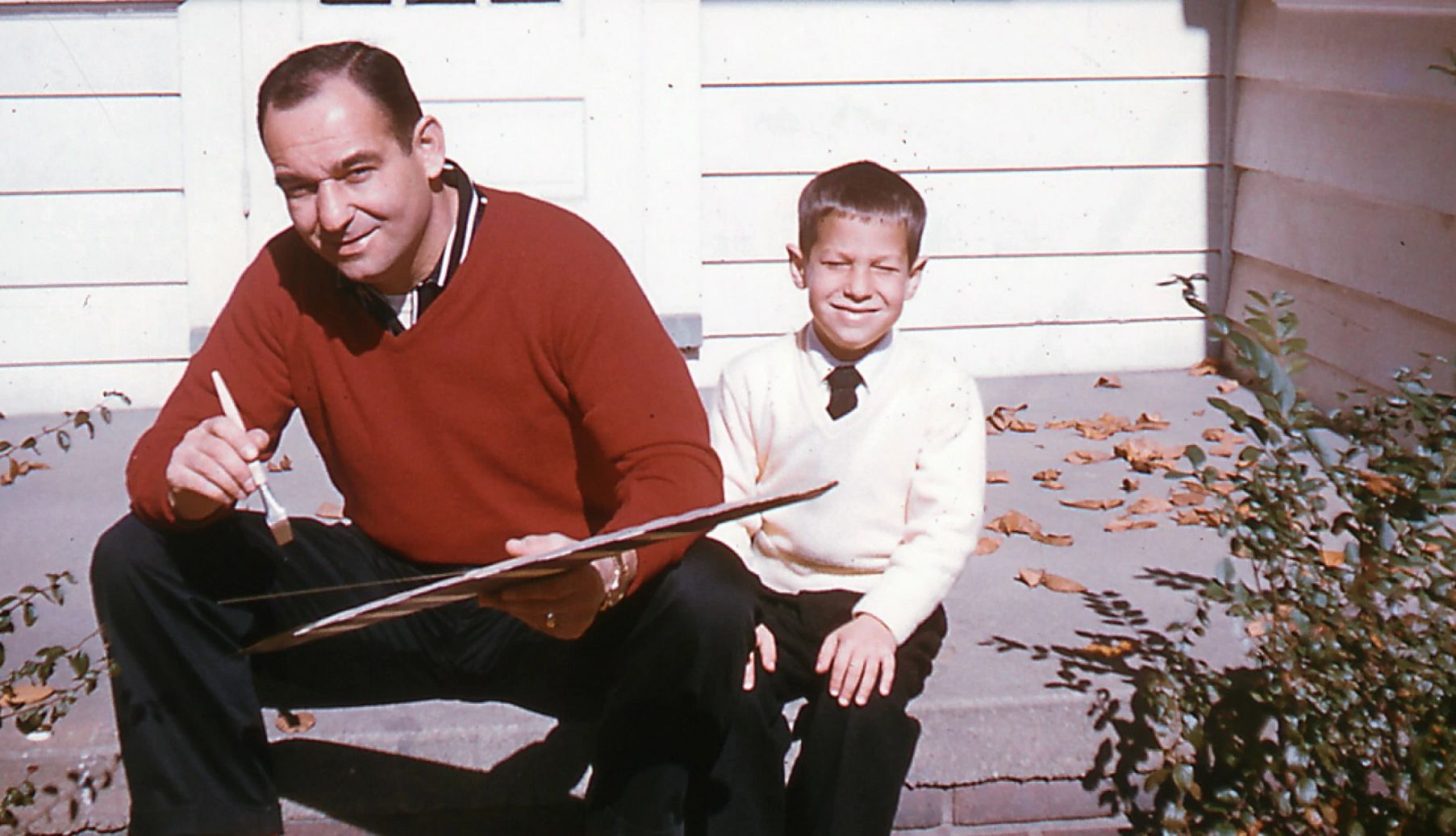Finding a Better Place: A Father Reflects on Loss Ted Gup as a boy with his father, Theodore Stern Gup, in 1957