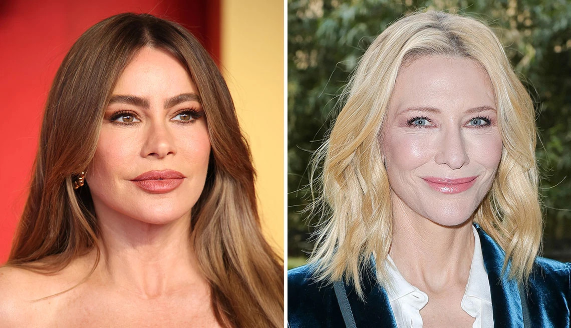 Sofía Vergara and Cate Blanchett on the red carpet