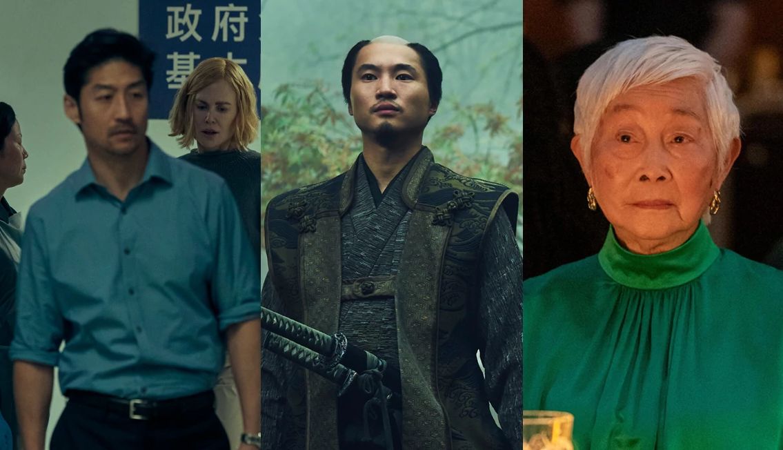 Brian Tee and Nicole Kidman in Expats, Hiroto Kanai in Shogun and Lisa Lus in Death and Other Details