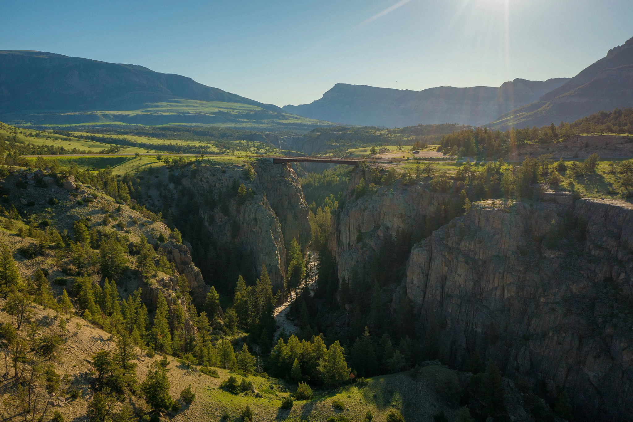 chief joseph scenic byway in wyoming