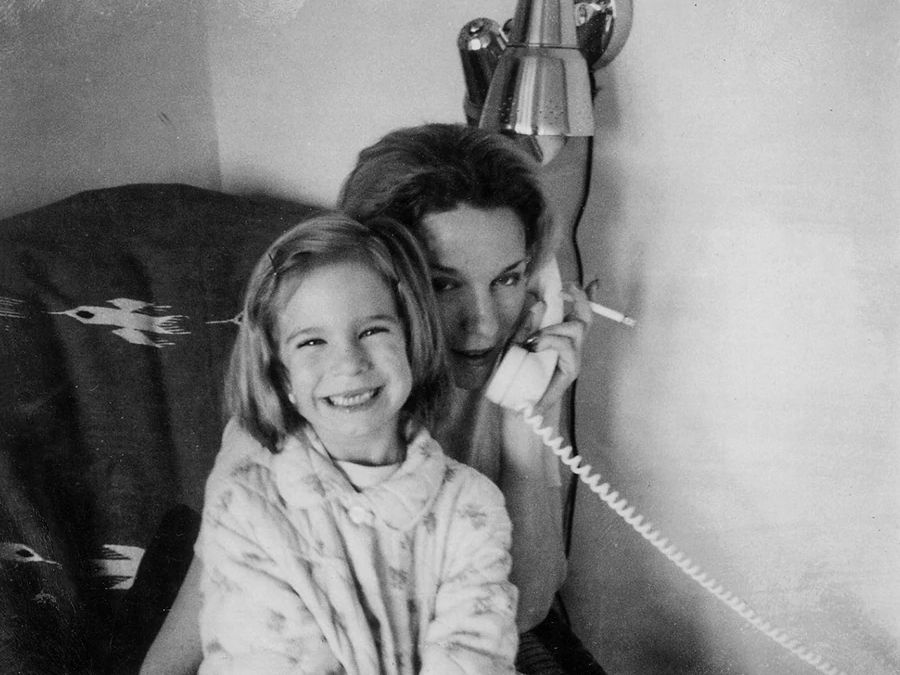 An Unexpected Gift A black and white photo shows Caitlin Kelly, with her mother, Cynthia, in Toronto.