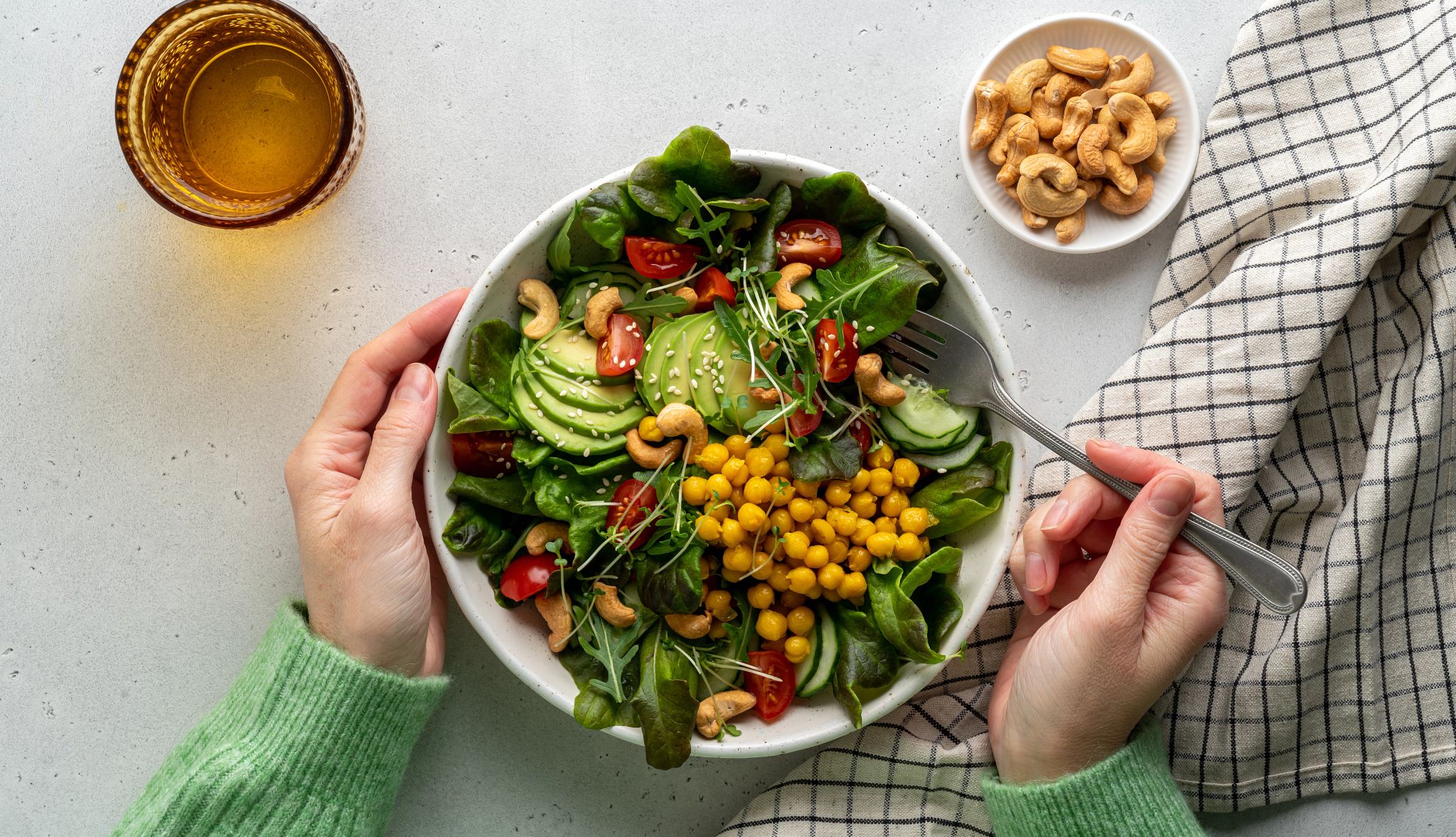 Foot Health Smart Guide healthy salad