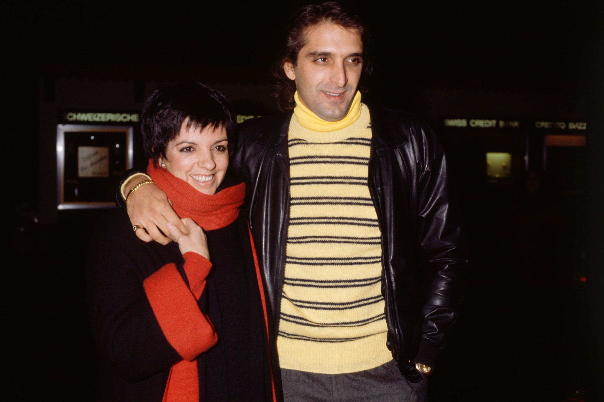 liza minnelli and mark gero in 1982