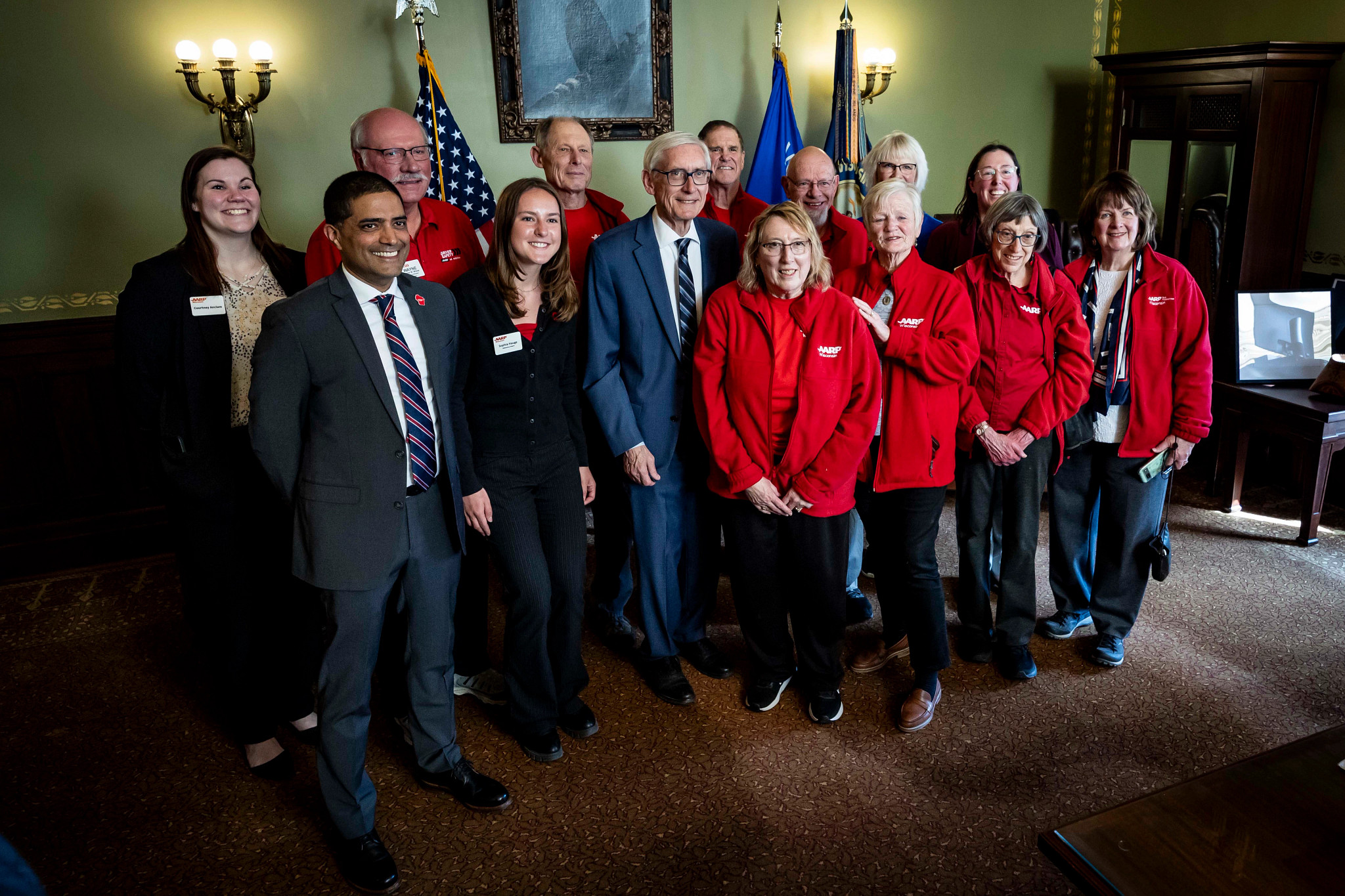 people at the bill signing